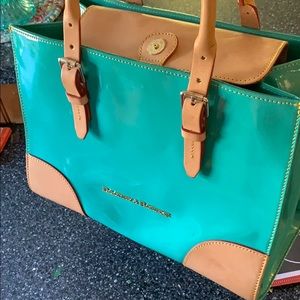 Dooney and Bourke patent leather bag